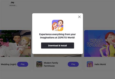 Play World on a PC – ZEPETO.